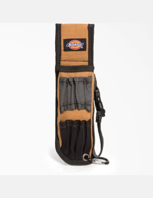 Bolsas De Herramientas Dickies 9-Compartment Large Pliers & Holder Unisex Marrones | 5876924-JT