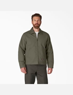 Chaquetas Casuales Dickies Insulated Eisenhower Hombre Verde | 2475069-ZE