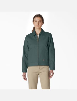 Chaquetas Casuales Dickies Insulated Eisenhower Mujer Verde | 3092168-HO