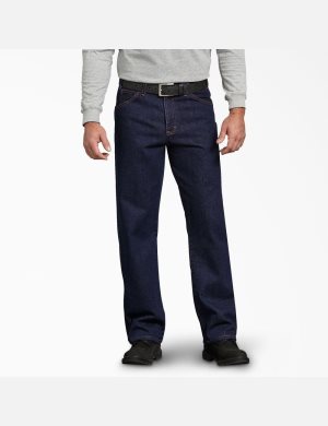 Jeans Dickies Regular Directo Fit Denim Hombre Indigo Azules | 0523961-KR