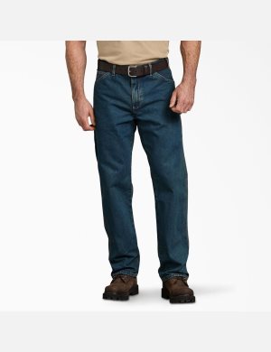 Jeans Dickies Relaxed Fit Carpenter Denim Hombre Kaki | 7469328-DH