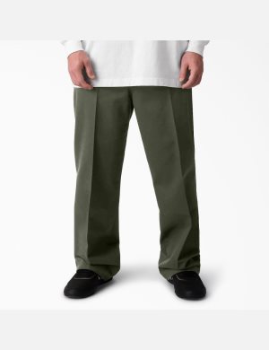 Pantalones De Skate Dickies Jamie Foy Loose Fit Directo Leg Hombre Verde Oliva Verde | 9125073-FQ