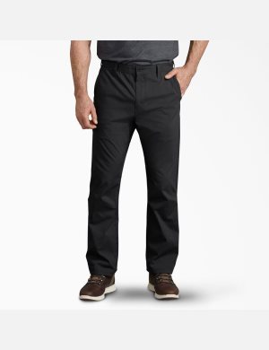 Pantalones De Trabajo Dickies Cooling Híbrido Utility Hombre Negras | 4351297-BR