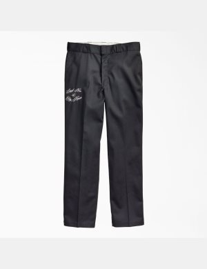 Pantalones De Trabajo Dickies Estevan Oriol x Original 874 Twill Hombre Negras | 6948521-IQ