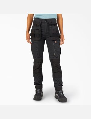 Pantalones De Trabajo Dickies Performance Mujer Negras | 6435178-CV