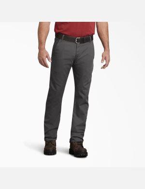 Pantalones De Trabajo Dickies Regular Fit Directo Leg Duck Carpenter Hombre Gris | 5391672-XB