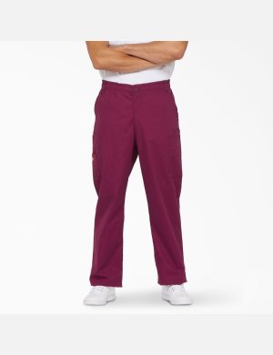 Pantalones Dickies EDS Signature Cargo Hombre Burdeos | 1897426-NJ