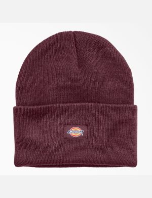 Sombreros Dickies Cuffed Knit Unisex Burdeos | 4752081-DK