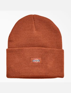 Sombreros Dickies Cuffed Knit Unisex Marrones | 7923415-SV