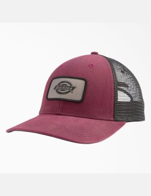 Sombreros Dickies Lona Trucker Unisex Burdeos | 6578249-FN