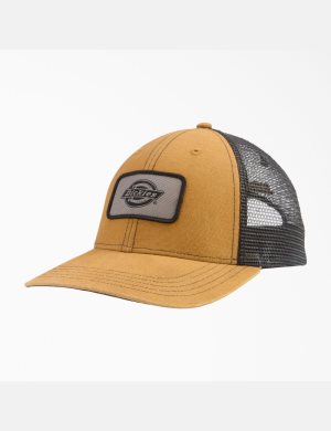 Sombreros Dickies Lona Trucker Unisex Marrones | 5864217-PR