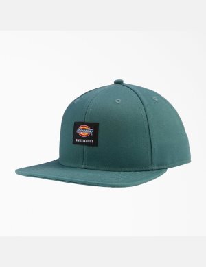 Sombreros Dickies Skateboarding Planos Bill Unisex Verde | 7452319-LD