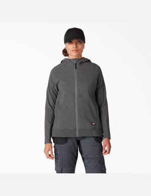 Sudadera Con Capucha Dickies Ultimate ProTect Zip Mujer Gris | 6834597-TS