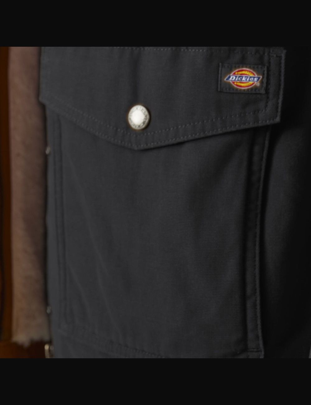 Abrigos Dickies Duck High Pile Fleece Forro Chore Mujer Negras | 4590721-SD