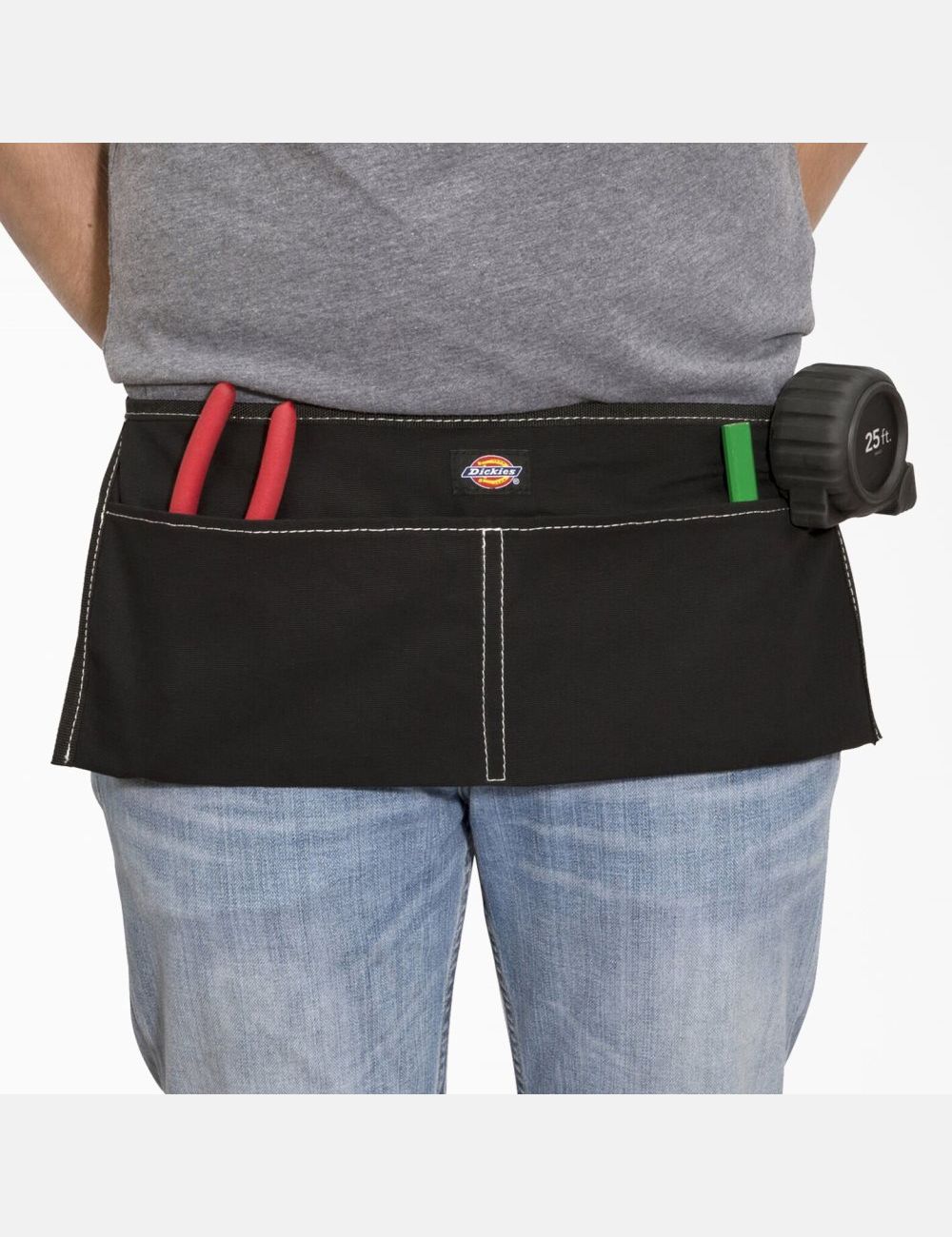 Bolsas De Herramientas Dickies 2-Pocket Lona Apron Unisex Negras | 4362170-RF