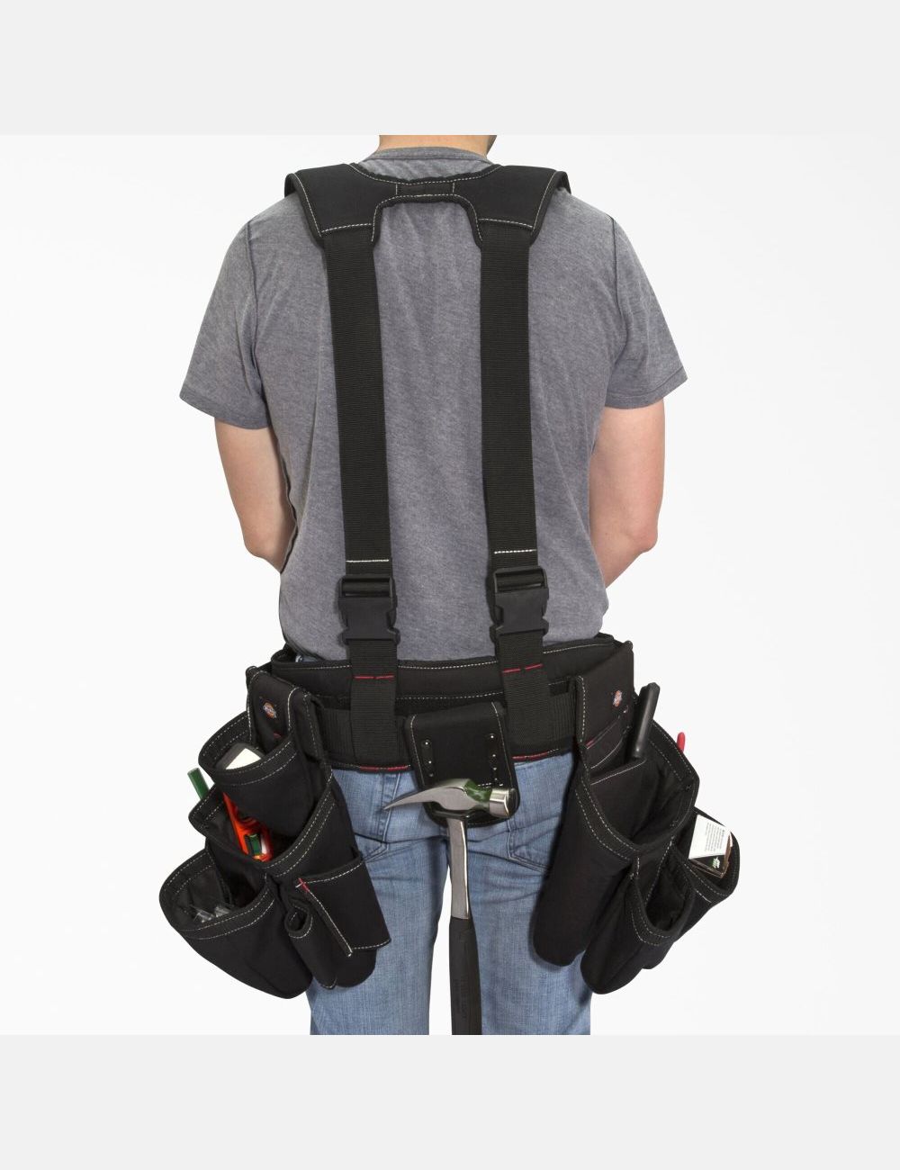 Bolsas De Herramientas Dickies 4-Piece Carpenter's Rig Unisex Negras | 1057368-QL