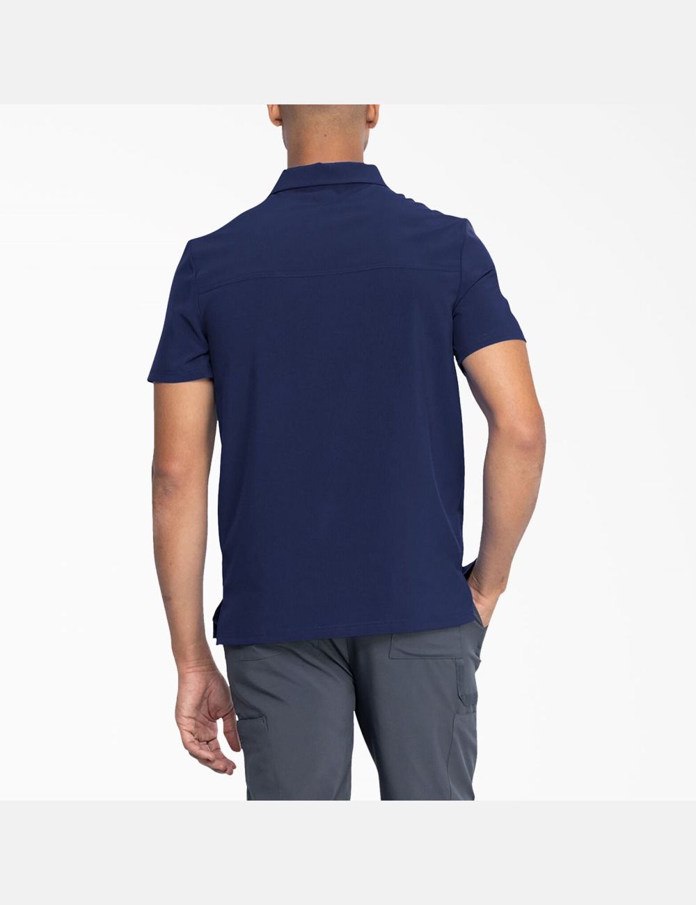 Camisa Polo Dickies EDS Essentials Medical Hombre Azul Marino Azules | 0861395-UG