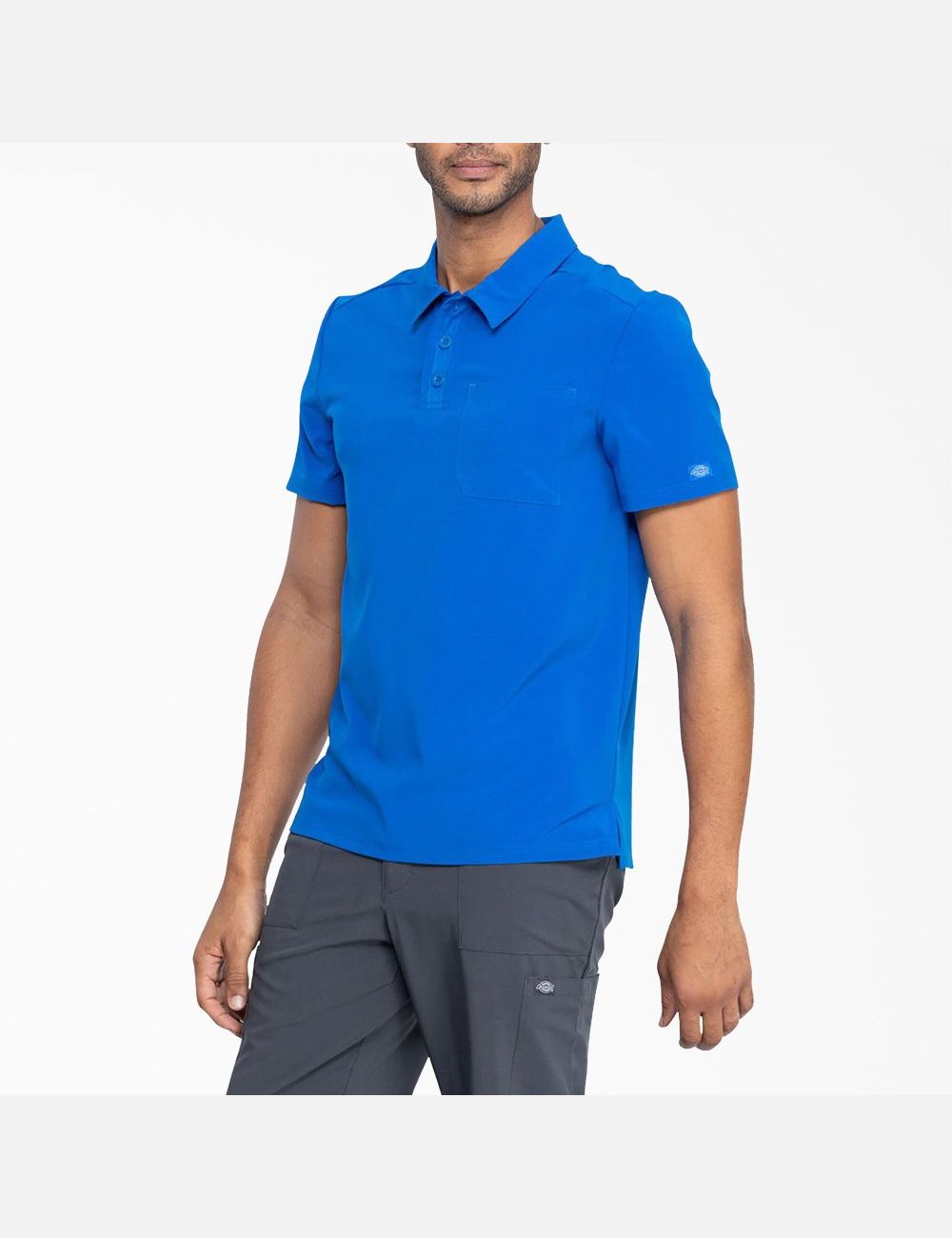 Camisa Polo Dickies EDS Essentials Medical Hombre Azul Real Azules | 3106758-FM