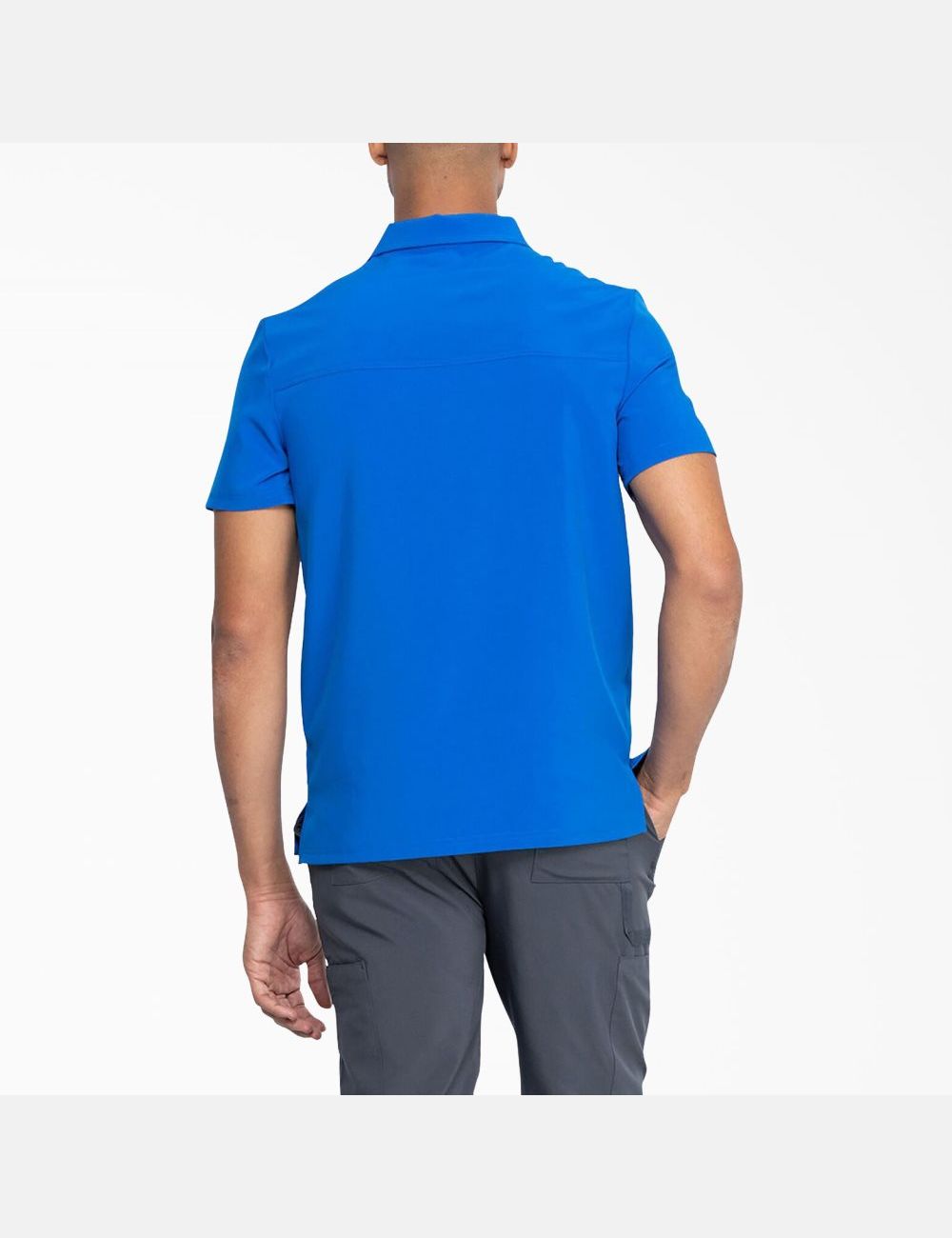 Camisa Polo Dickies EDS Essentials Medical Hombre Azul Real Azules | 3106758-FM