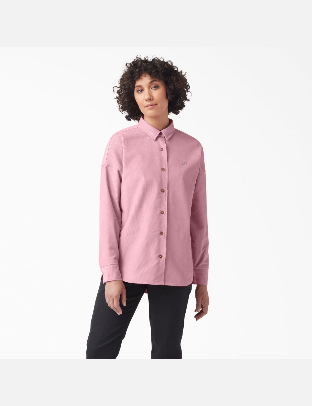 Camisas Dickies Halleyville Oversized Corduroy Mujer Multicolor | 1068947-UA