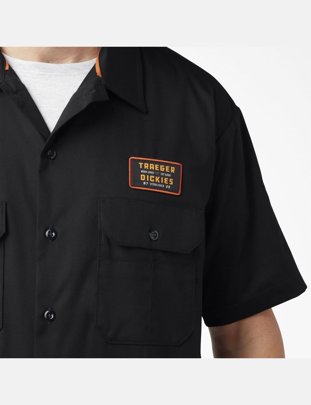 Camisas Dickies Traeger x Ultimate Grilling Hombre Negras | 8079632-FY