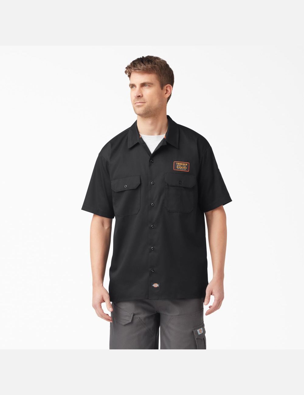 Camisas Dickies Traeger x Ultimate Grilling Hombre Negras | 8079632-FY