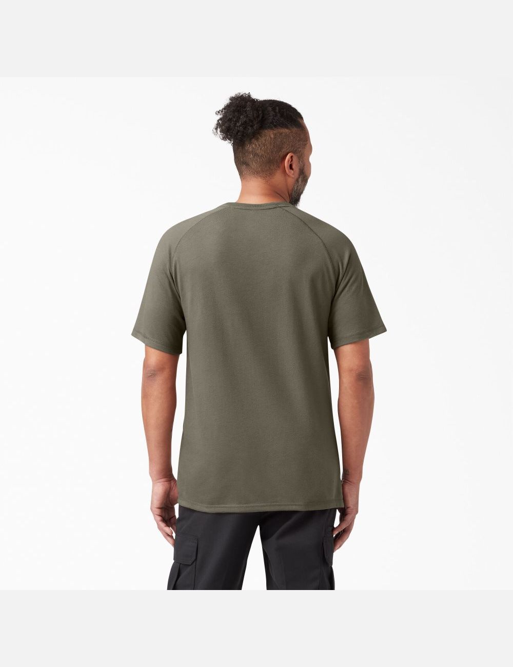 Camiseta Dickies Cooling Corta Sleeve Hombre Marrones Claro | 3598462-GC