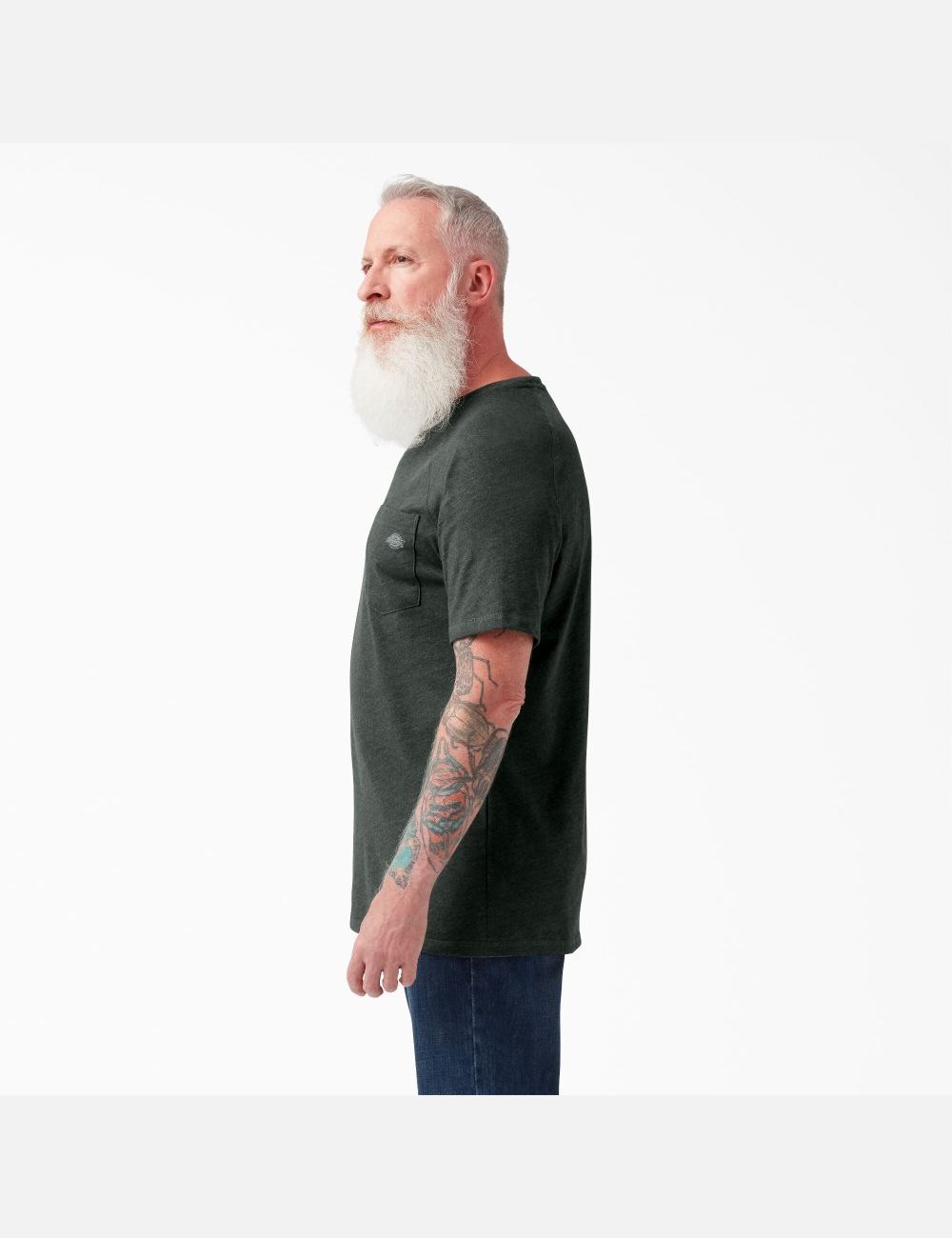 Camiseta Dickies Cooling Corta Sleeve Hombre Verde | 9021584-BW