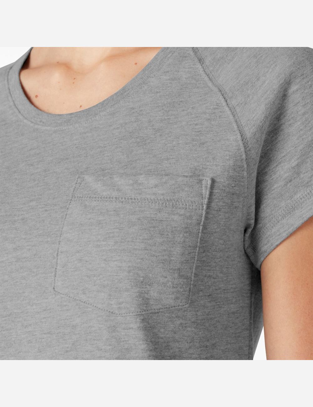 Camiseta Dickies Cooling Corta Sleeve Mujer Gris | 1620798-LI