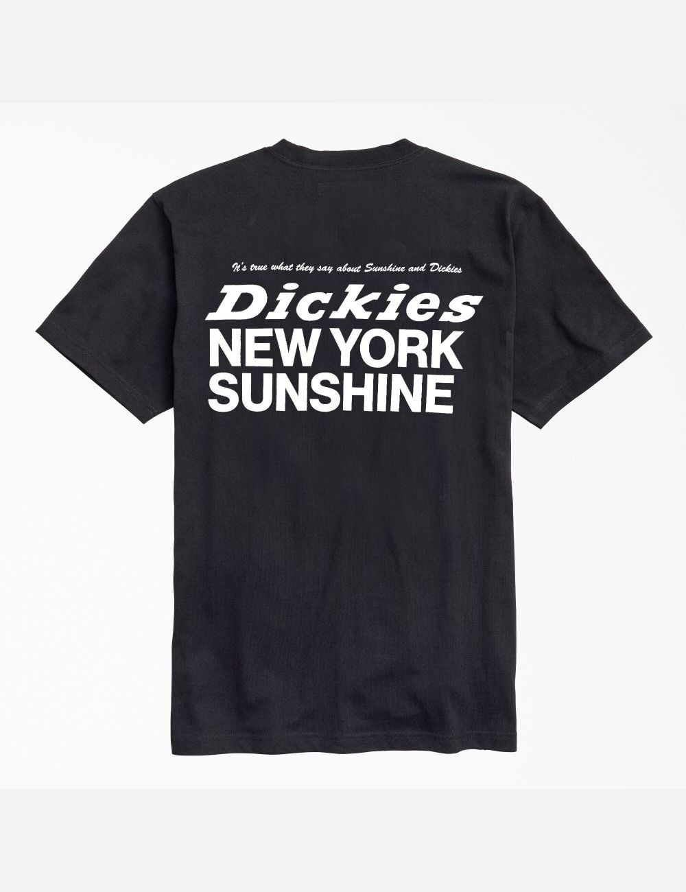 Camiseta Dickies New York Sunshine x MFG Hombre Negras | 4926783-MI