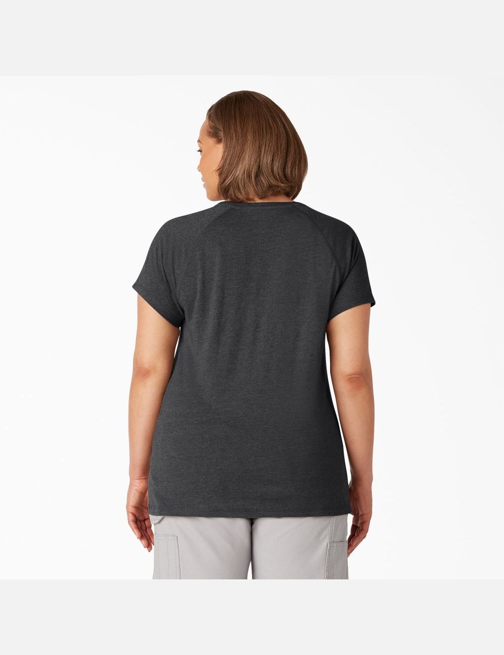 Camiseta Dickies Plus Cooling Corta Sleeve Mujer Negras | 1726853-YP