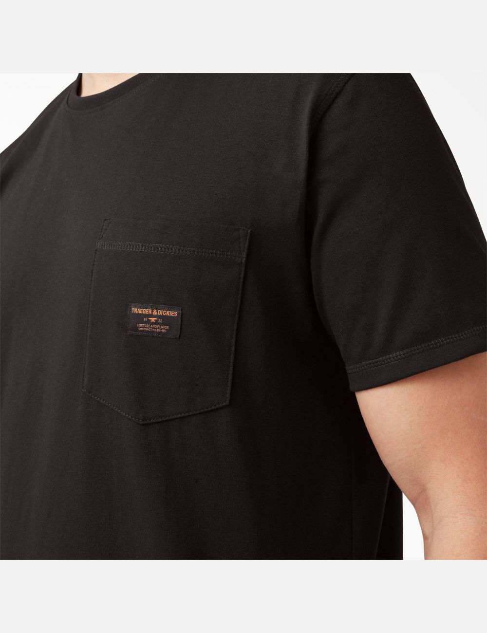 Camiseta Dickies Traeger x Ultimate Grilling Hombre Negras | 0862749-FT