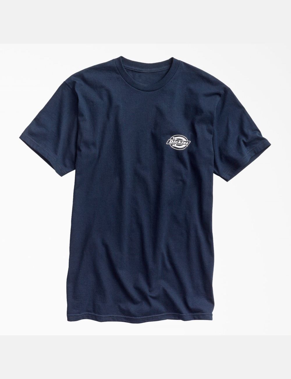 Camiseta Dickies Worldwide Workwear Estampadas Hombre Azul Marino | 4825109-OD