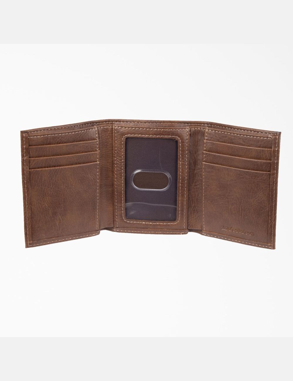 Carteras Dickies Embossed Logo Trifold Unisex Marrones | 8079123-JD