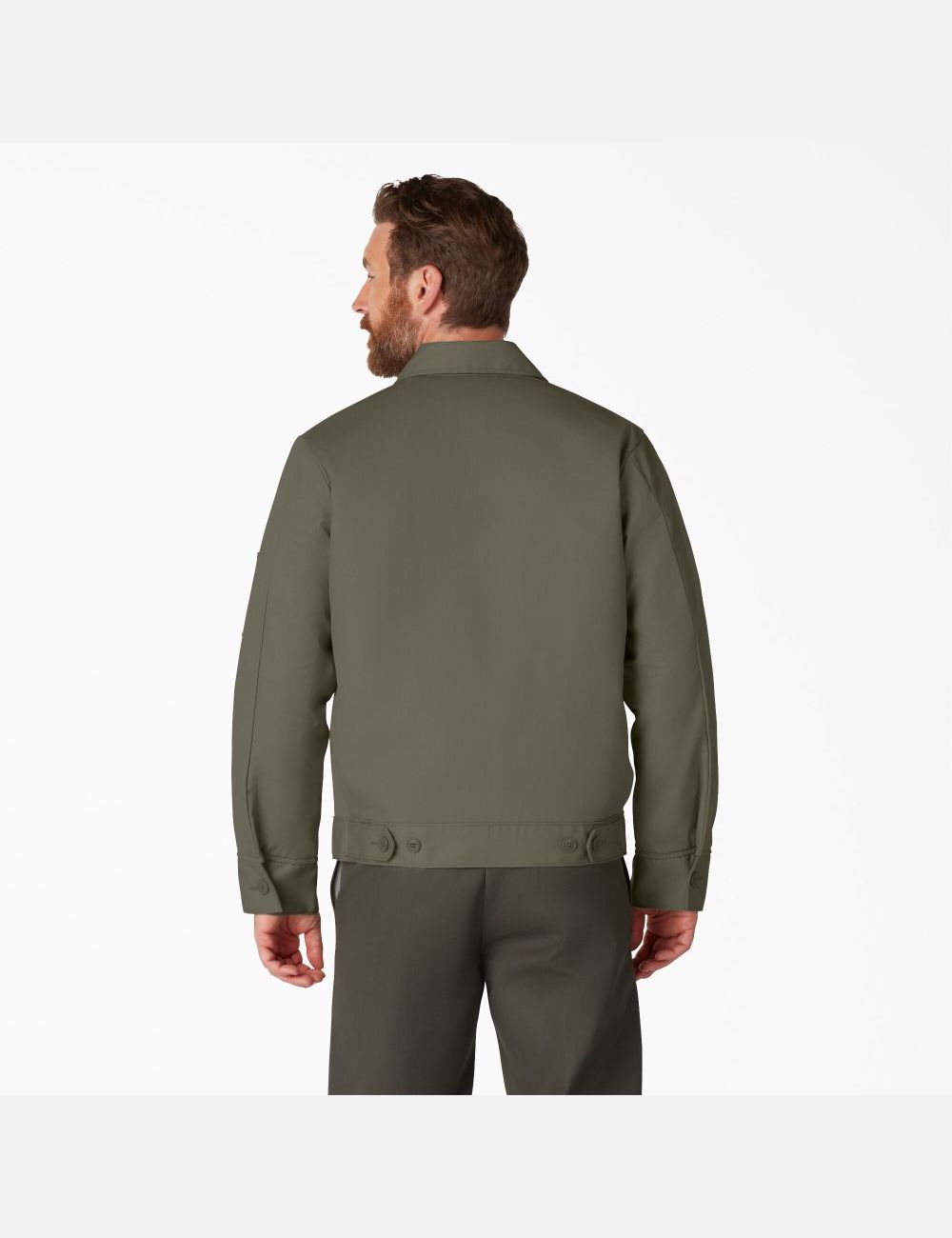 Chaquetas Casuales Dickies Insulated Eisenhower Hombre Verde | 2475069-ZE