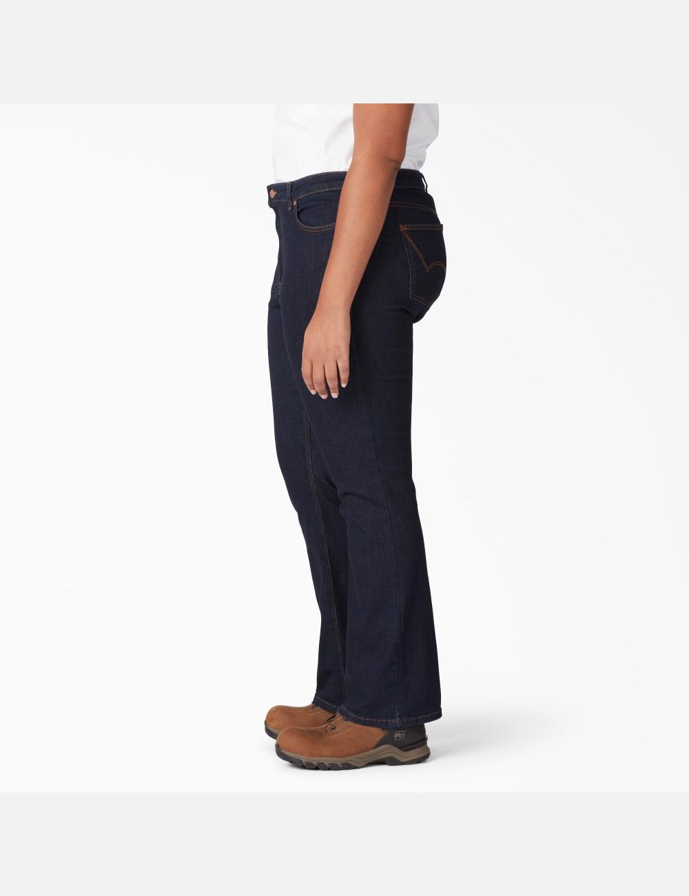 Jeans Dickies Plus Perfect Shape Denim Bootcut Mujer Indigo Azules | 7690831-XQ