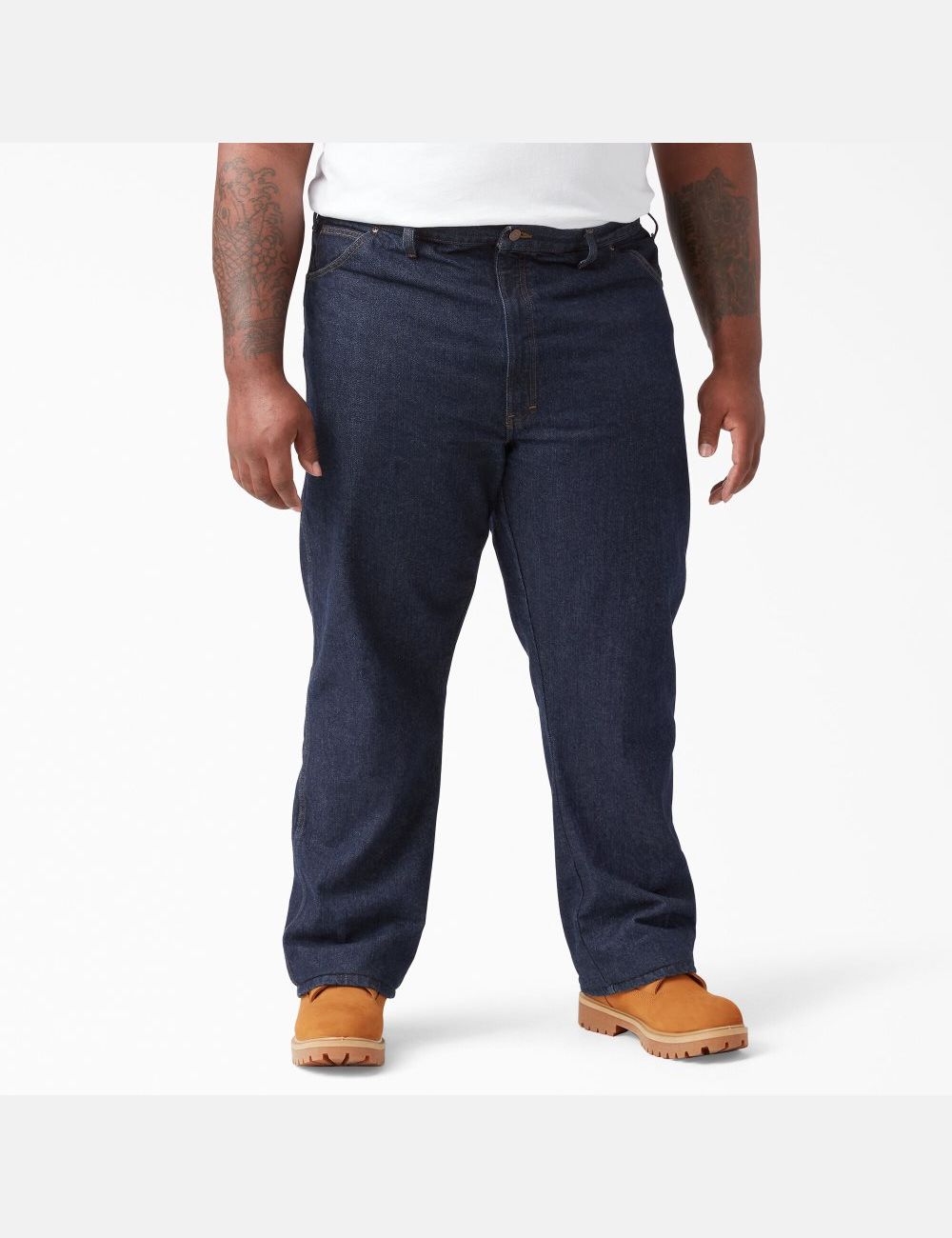 Jeans Dickies Regular Directo Fit Denim Hombre Indigo Azules | 0523961-KR