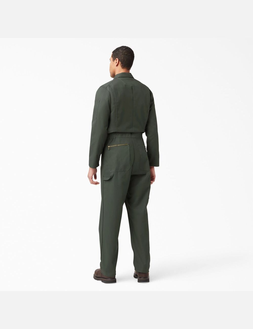 Monos Dickies Deluxe Blended Long Sleeve Hombre Verde Oliva Verde | 1467398-BH