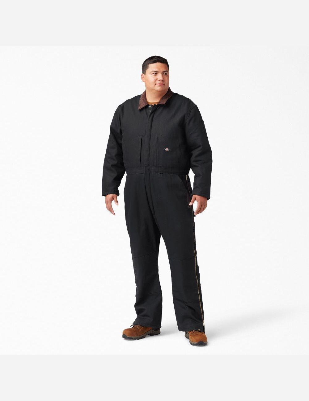 Monos Dickies Duck Insulated Hombre Negras | 8031756-WA