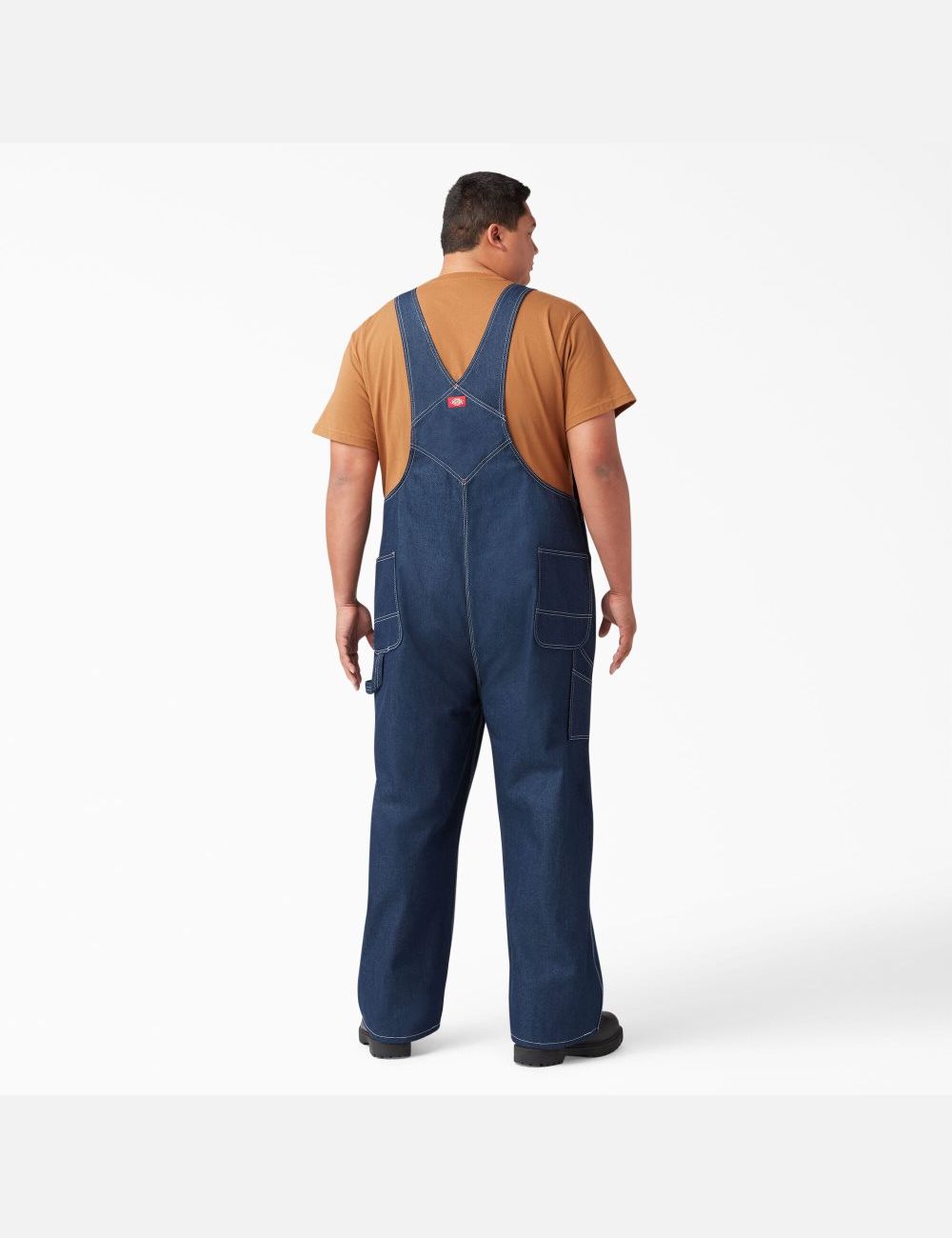 Monos Dickies Indigo Bib Hombre Indigo Azules | 8369712-SU