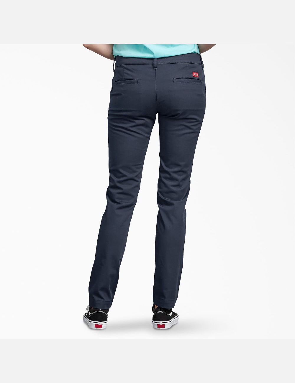 Pantalones Casuales Dickies Flaco Fit Pants Mujer Azul Marino | 4903827-IJ