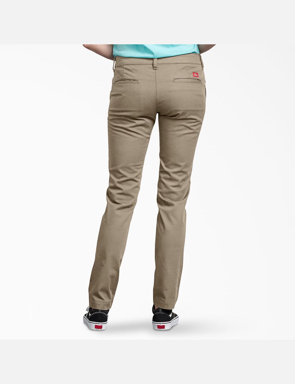 Pantalones Casuales Dickies Flaco Fit Pants Mujer Marrones | 6513842-DV