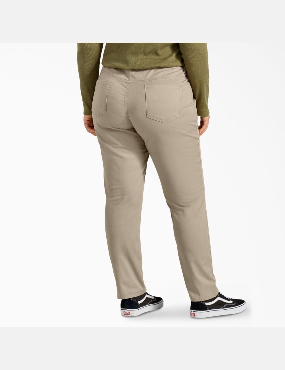 Pantalones Casuales Dickies Plus Perfect Shape Mujer Gris | 9574820-PL