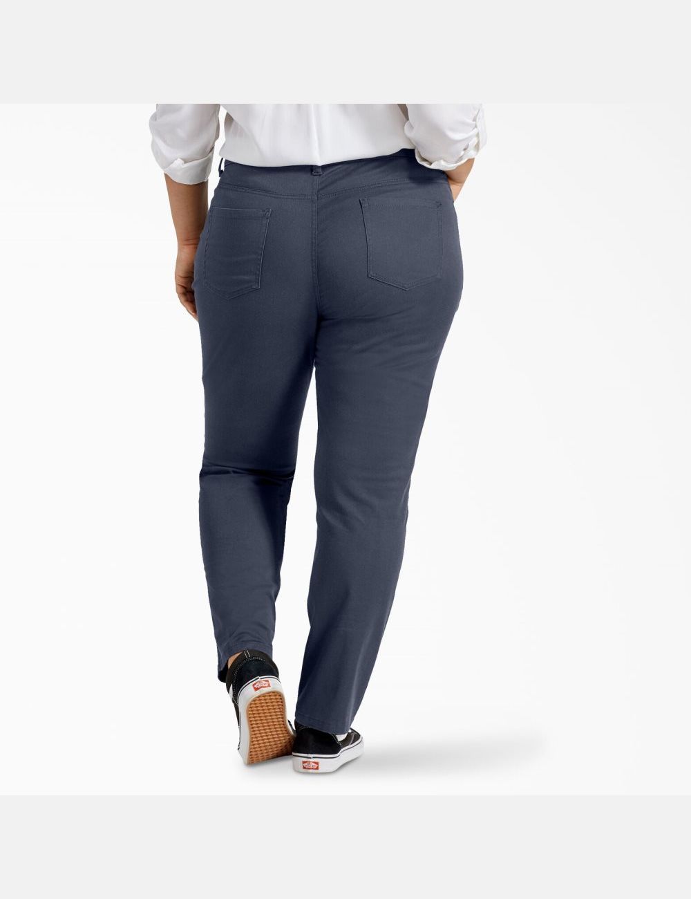 Pantalones Casuales Dickies Plus Perfect Shape Mujer Azul Marino | 9743508-OM