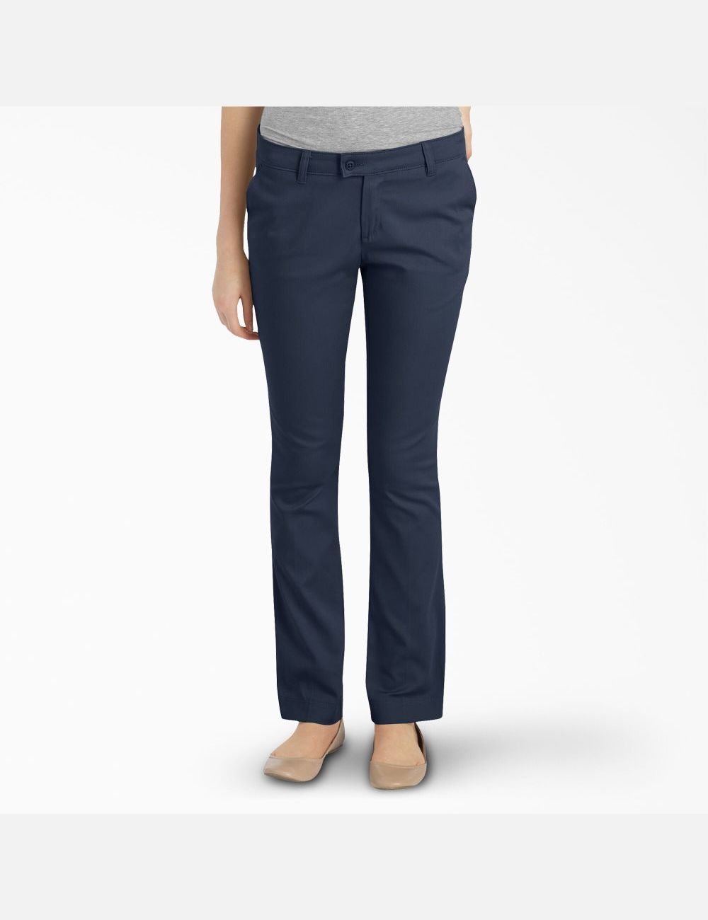 Pantalones Casuales Dickies Slim Fit Mujer Azul Marino | 0143872-LA