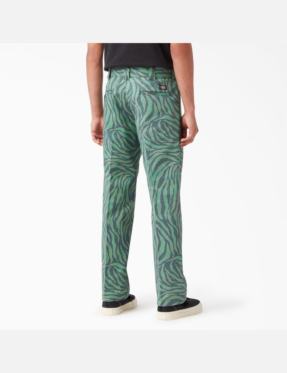 Pantalones Casuales Dickies Tiger Print Hombre Verde | 2016753-HW