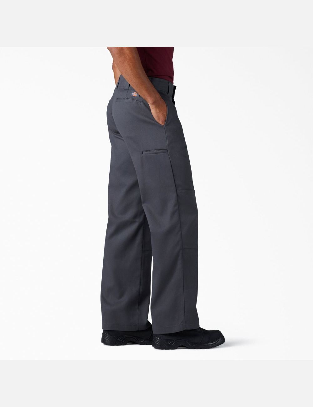 Pantalones De Doble Rodilla Dickies FLEX Loose Fit Hombre Gris | 4190527-NT