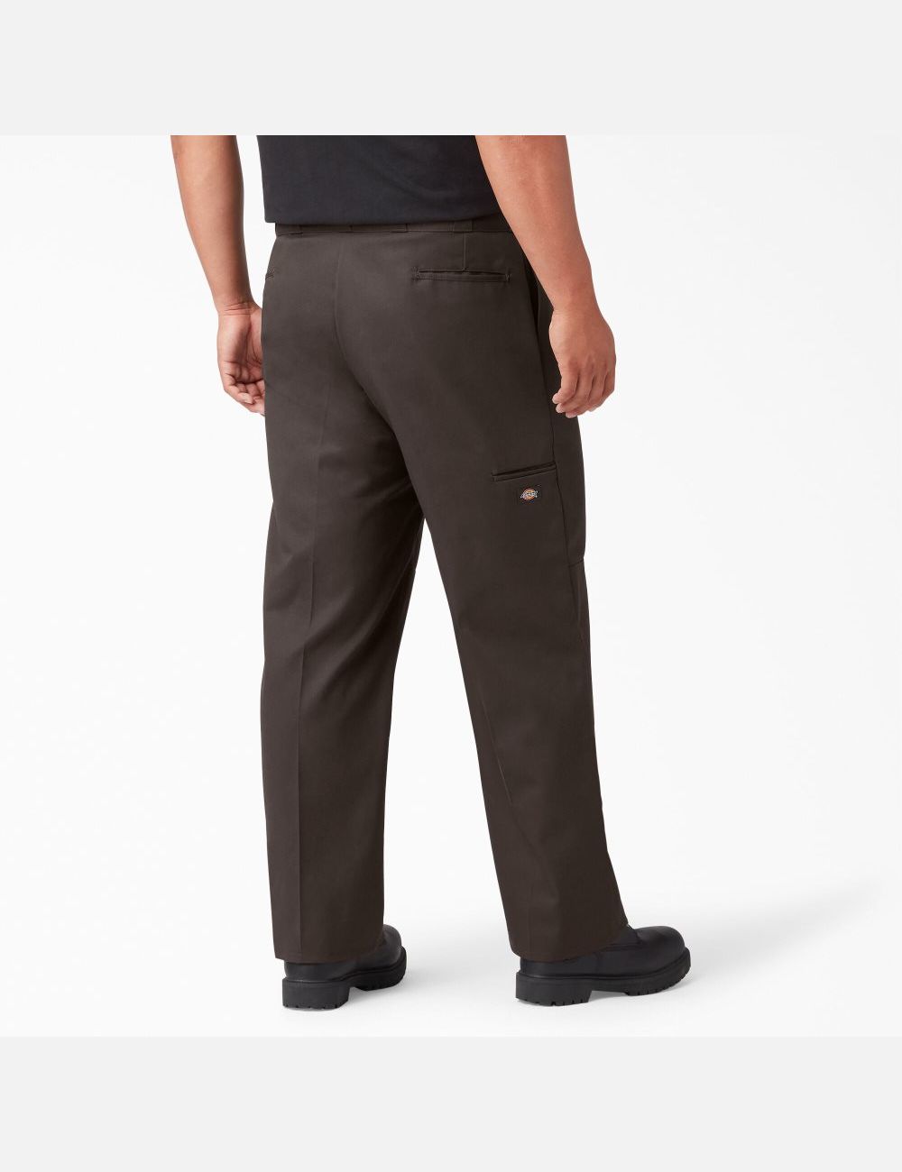 Pantalones De Doble Rodilla Dickies Loose Fit Hombre Marrones Oscuro | 0971634-SE