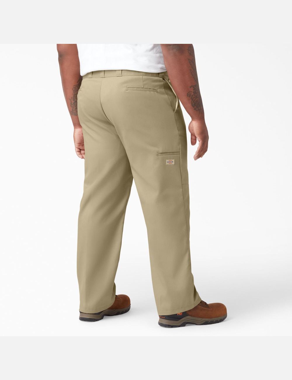 Pantalones De Doble Rodilla Dickies Loose Fit Hombre Kaki | 2589643-HO