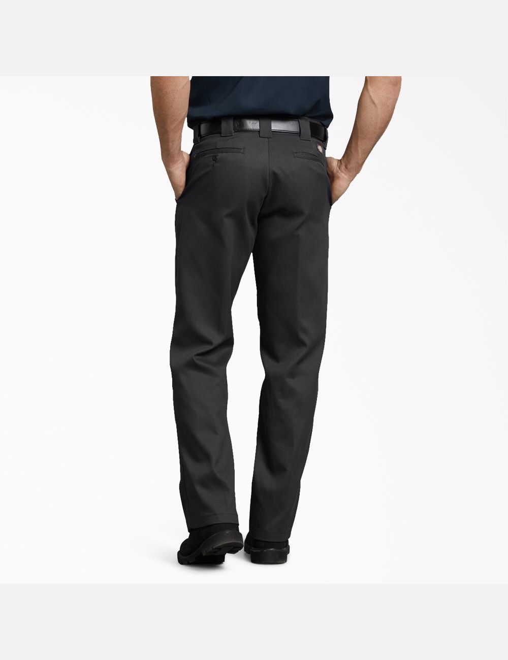 Pantalones De Trabajo Dickies 874 FLEX Hombre Negras | 4715260-AY